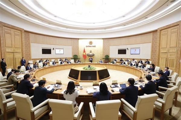 PM chairing a regular government meeting PM chairing a regular government meeting