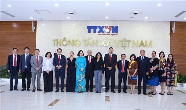 Vietnam News Agency, Mexican Labour Party boost cooperative ties