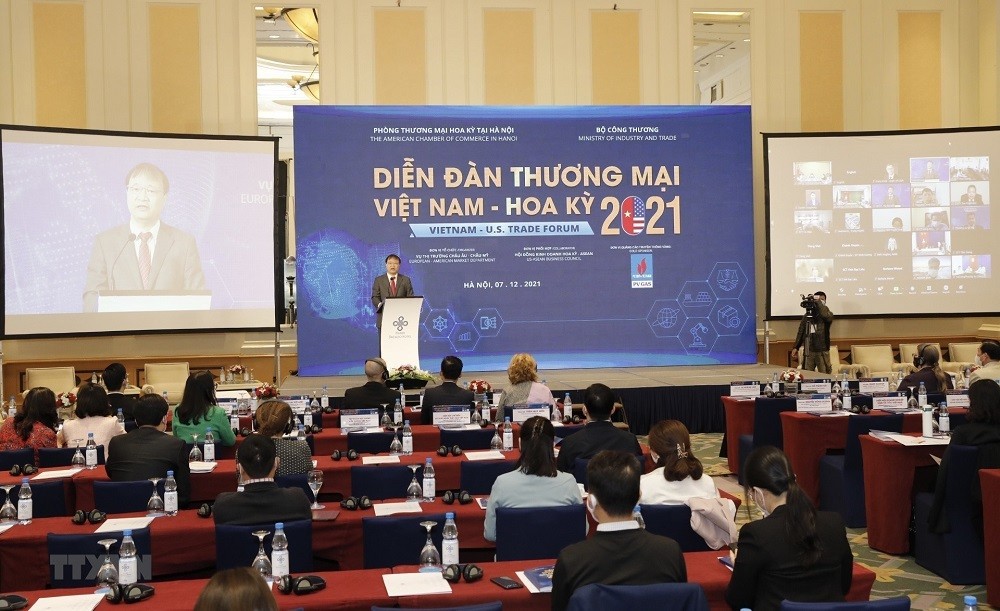 (12.04) The Vietnam-US Trade Forum. (Photo: VNA)