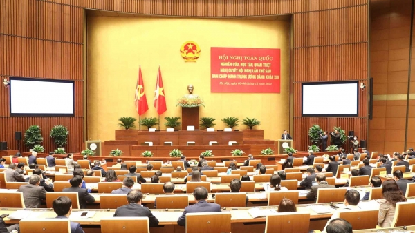 National conference on resolutions of 13th Party Central Committee’s sixth plenum opens