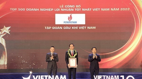 PetroVietnam leads the list of 500 best profitable businesses in Vietnam