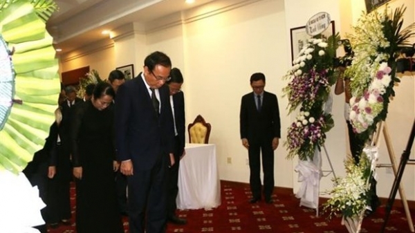 Tribute paid to late Chinese leader Jiang Zemin in Ho Chi Minh City