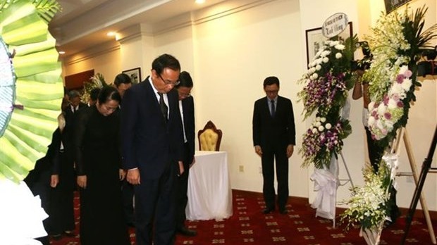 Tribute paid to late Chinese leader Jiang Zemin in Ho Chi Minh City