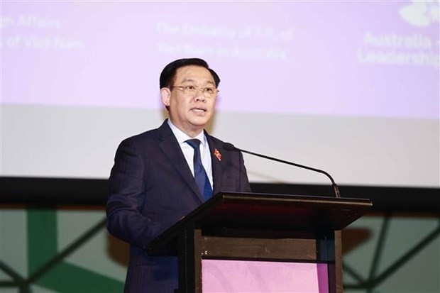 Remarks by NA Chairman Vuong Dinh Hue at Australia - Vietnam Policy Institute