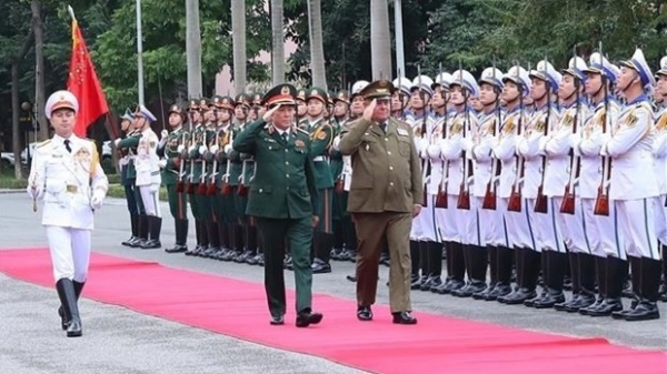 Defence cooperation is one of the pillars in Vietnam-Cuba relations