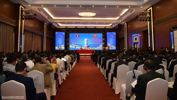 Conference to disseminate policies and laws for village chiefs of Vietnam-Laos border