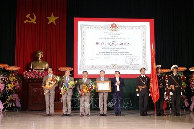 Truong Sa island district celebrates 40th formation aniversary Truong Sa island district celebrates 40th formation aniversary
