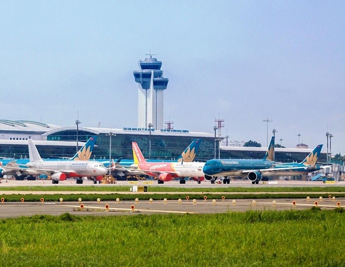 Cao điểm tết Nguyên đán 2023 lịch bay tăng cao, dự kiến trung bình ngày có khoảng 800 chuyến bay thông qua sân bay Tân Sơn Nhất. (Nguồn: ACV)