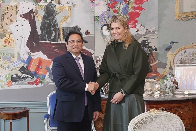 Prime Minister Pham Minh Chinh pays call on Queen Maxima of the Netherlands