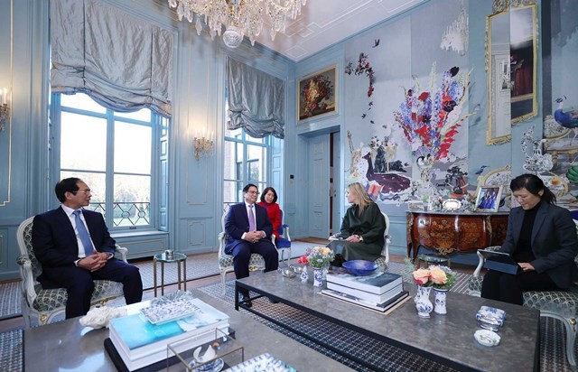 Prime Minister Pham Minh Chinh pays call on Queen Maxima of the Netherlands