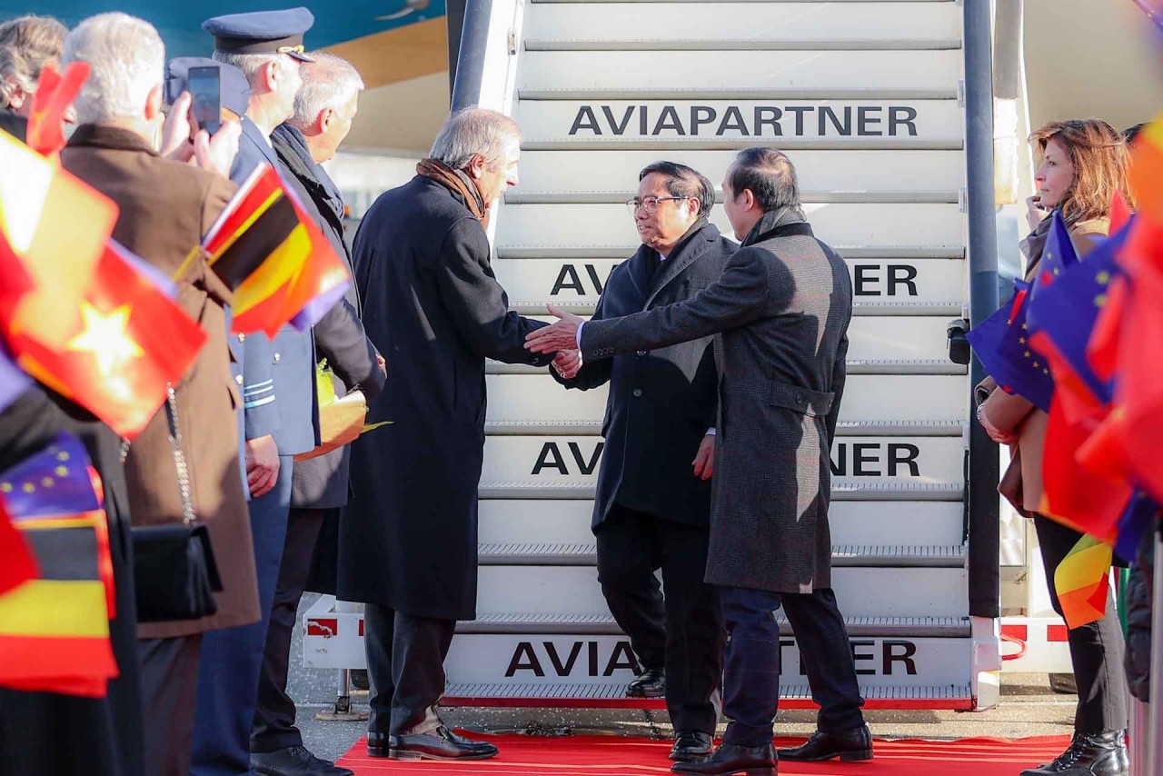 PM arrives in Brussels for ASEAN-EU Commemorative Summit, official visit to Belgium