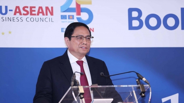 Prime Minister Pham Minh Chinh attends 10th ASEAN-EU Business Summit in Brussels