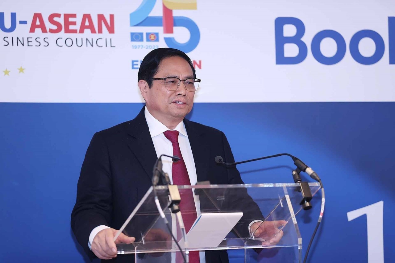 Prime Minister Pham Minh Chinh attends 10th ASEAN-EU Business Summit in Brussels