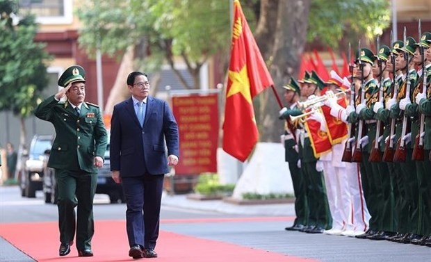 Prime Minister Pham Minh Chinh visited Border Guard High Command