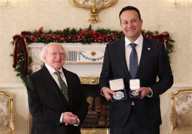 Congratulations extended to Irish Prime Minister Leo Varadkar