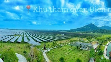 An Hao solar farm and the journey to becomes a tourist site