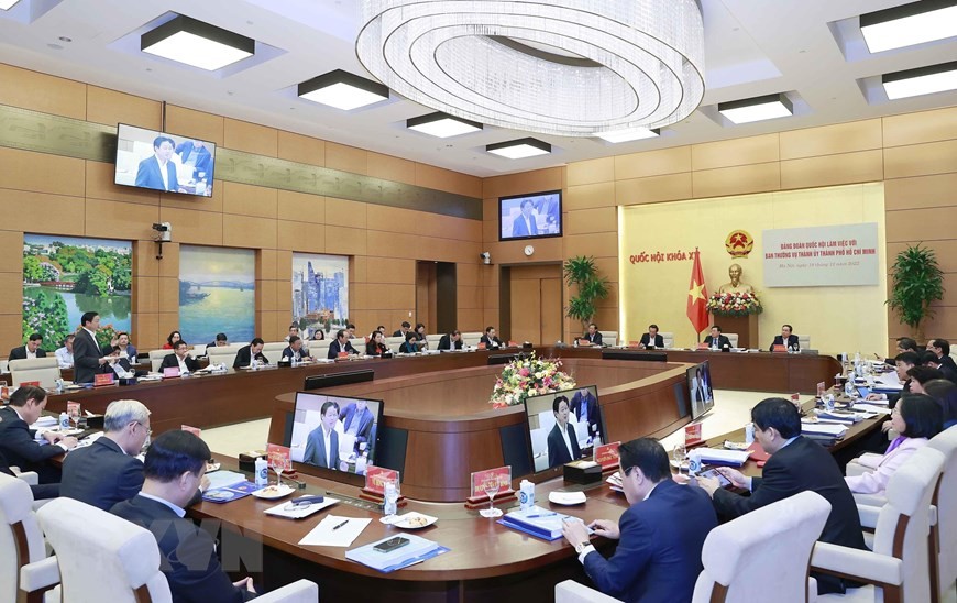 Special policies necessary for Ho Chi Minh City's development: NA Chairman