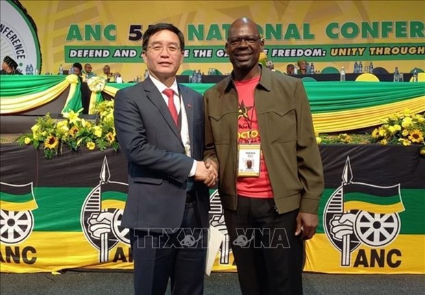 Party delegation attends 55th National Conference of ruling ANC of South Africa