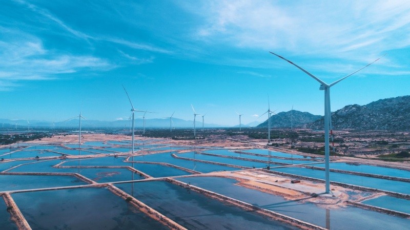 ADB finances 107 million USD to develop wind power in Vietnam. Focus is on projects in Ninh Thuan province. This is BIM Group windy project. (Source: ninhthuan)