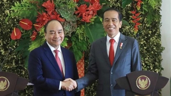 Vietnam, Indonesia Presidents hold talks, aiming to reach 15 billion USD trade