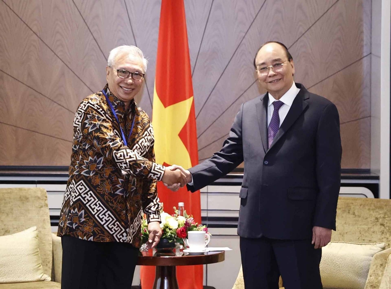 President Nguyen Xuan Phuc receives Indonesia - Vietnam Friendship Association in Jakarta