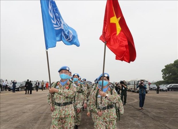 Vietnam well conducts pre-deployment training for peacekeepers