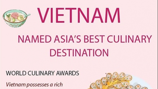 World Culinary Awards listed Vietnam as Asia’s Best Culinary Destination