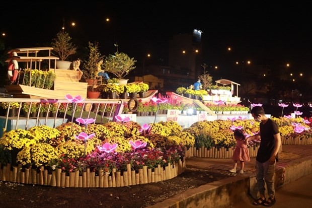 Ho Chi Minh City to host floating flower festival to celebrate Tet
