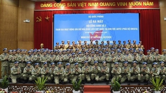 Ceremony for Vietnam’s second UN peacekeeping sapper unit in Hanoi