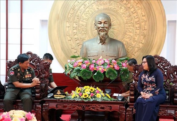 Cambodian Army’s Guard High Command pays pre-Tet visit to Soc Trang