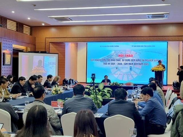 Vietnam's marine spatial planning for ocean sustainability: Workshop in Quang Binh