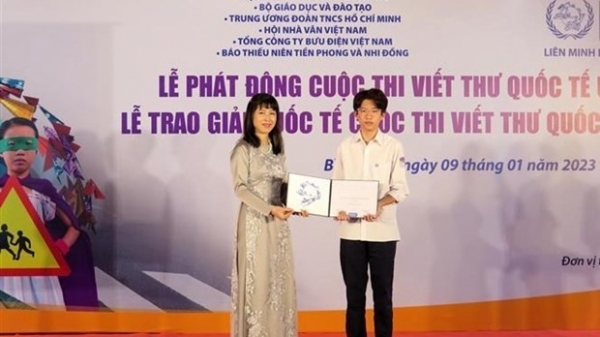 52nd UPU letter-writing contest launched in Quy Nhon city