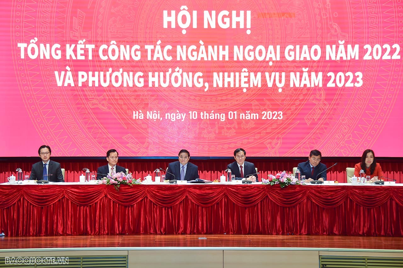 Prime Minister Pham Minh Chinh underlines 2023 tasks for diplomatic sector