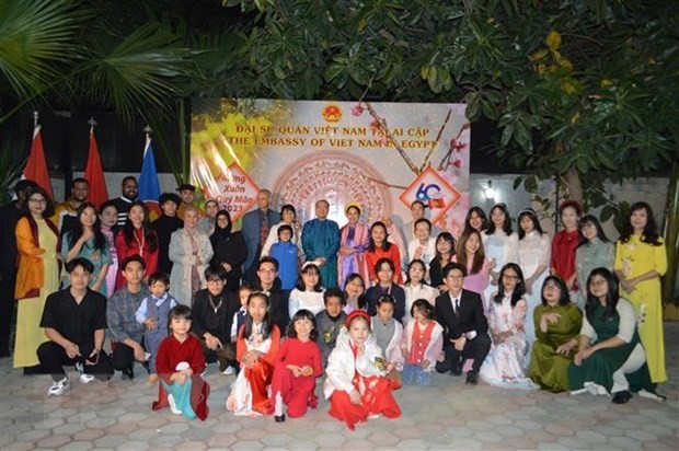 Overseas Vietnamese in Egypt welcome traditional Tet
