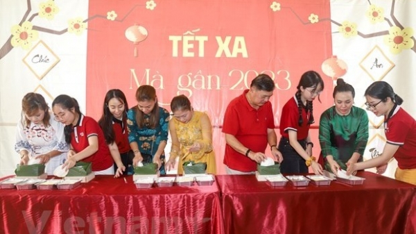 Overseas Vietnamese in UK, Singapore celebrate Tet