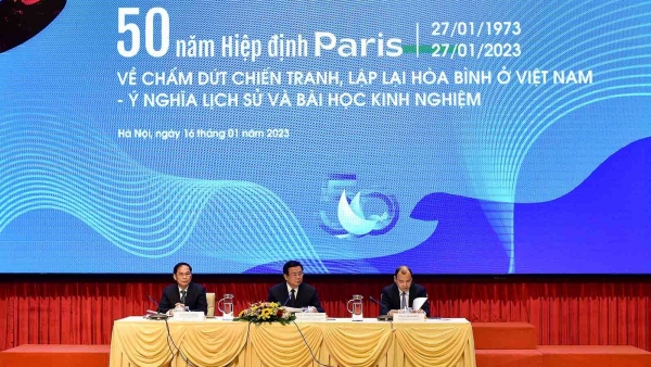 Historical significance and lessons of the Paris agreement heard at symposium in Hanoi