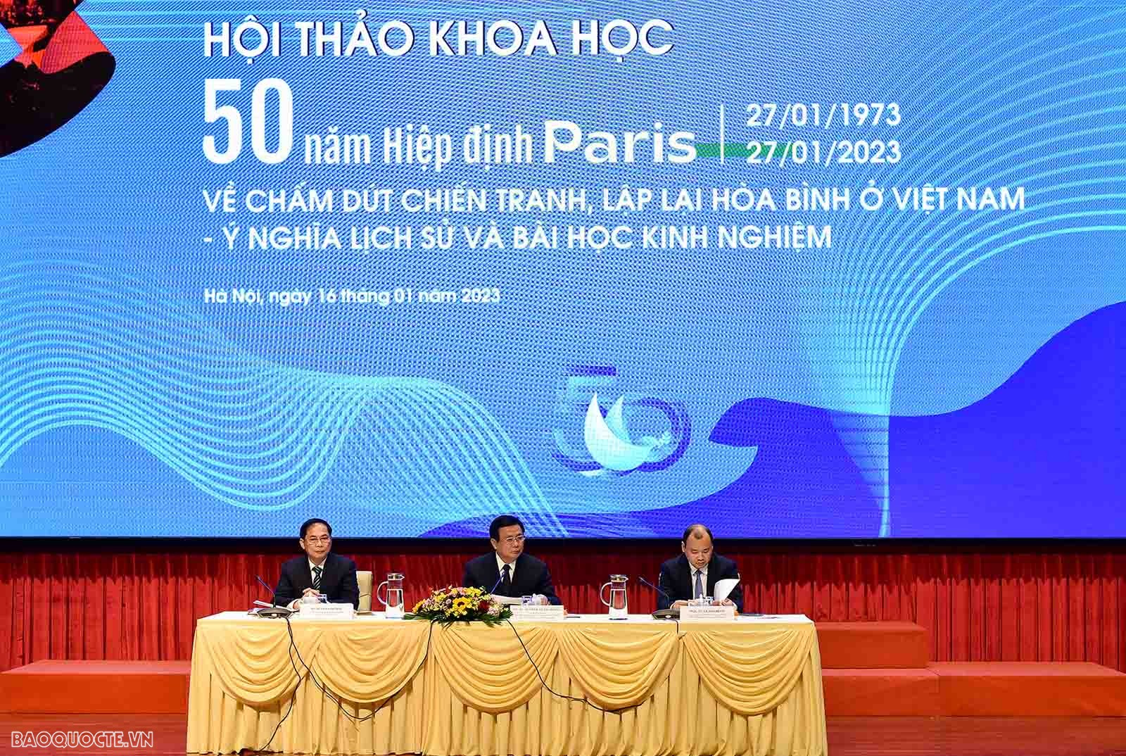 50 năm Hiệp định Paris: Bước ngoặt lịch sử, mốc son chói lọi của ngoại giao Việt Nam 50 năm Hiệp định Paris: Bước ngoặt lịch sử, mốc son chói lọi của ngoại giao Việt Nam