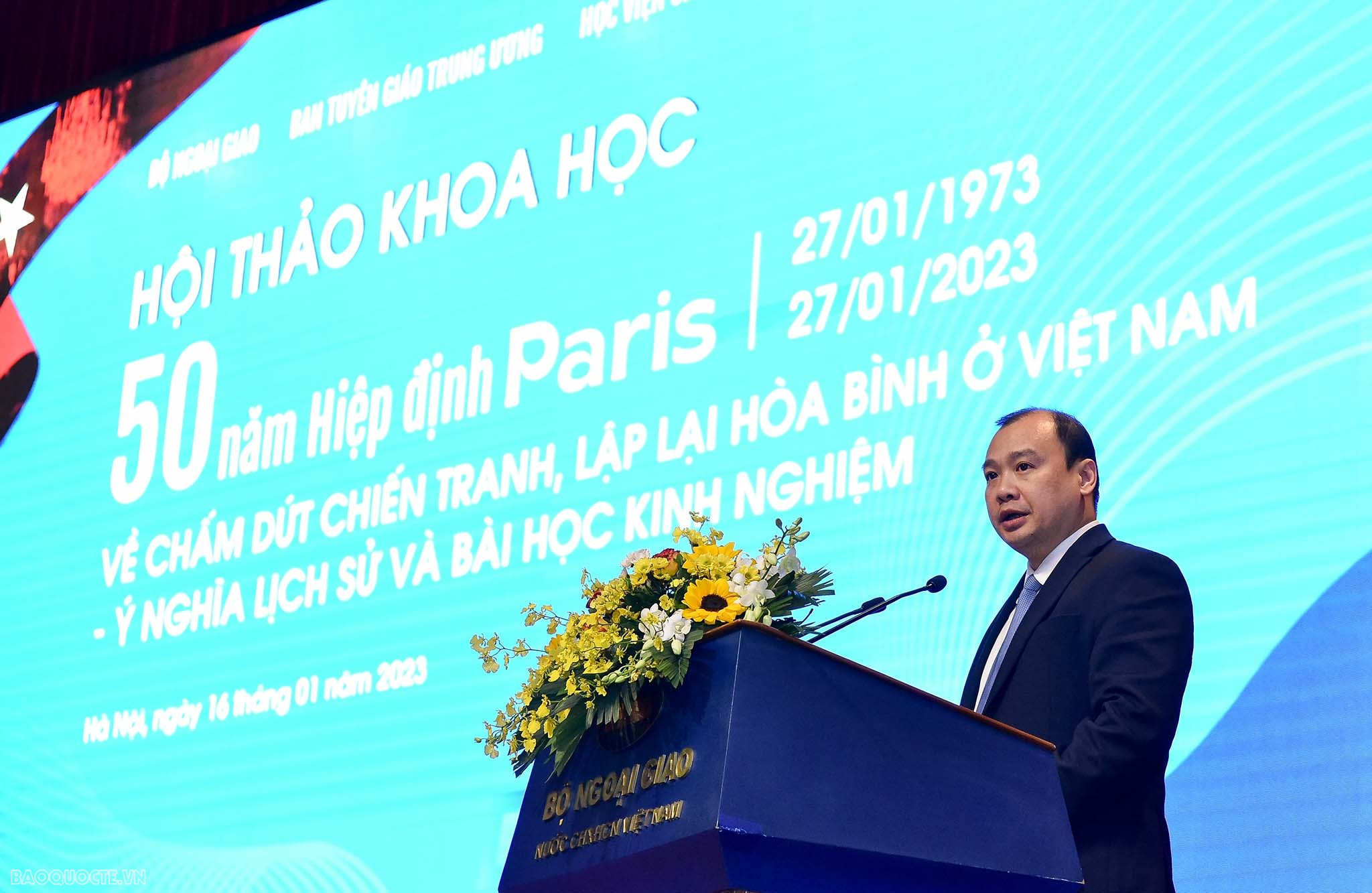 50 năm Hiệp định Paris: Bước ngoặt lịch sử, mốc son chói lọi của ngoại giao Việt Nam 50 năm Hiệp định Paris: Bước ngoặt lịch sử, mốc son chói lọi của ngoại giao Việt Nam
