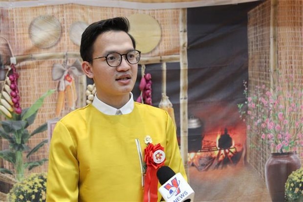 Nguyen Dinh Nam, Chairman of the Vietnamese Youth and Student Association in Japan (VYSA). (Source: VNA)