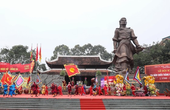 Festival marks 234th anniversary of Ngoc Hoi-Dong Da victory. (Photo: SGGP)