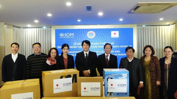Japan and IOM provided supplies, essential equipment for safe travels to Quang Tri