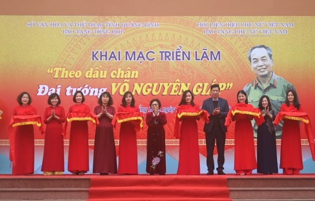 Exhibition honouring General Vo Nguyen Giap kicks off in Quang Binh