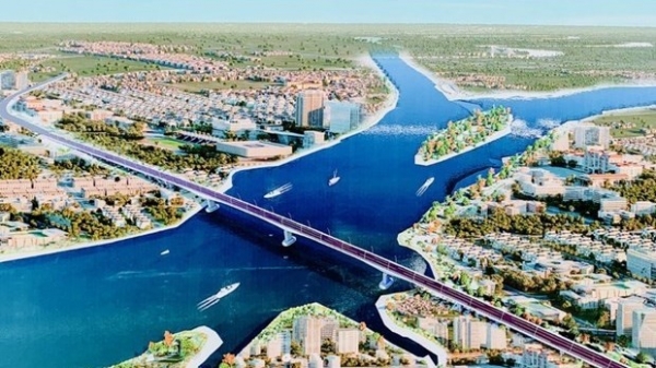 Construction on bridge connecting Hai Phong port city and Quang Ninh
