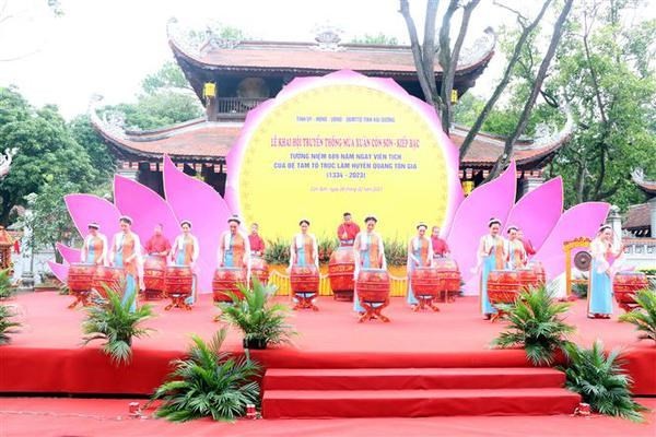 Con Son-Kiep Bac Spring Festival 2023 opens in Chi Linh city