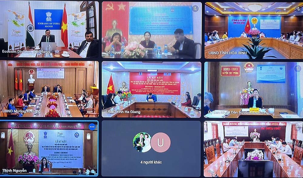 MOU signed for Quick Impact Projects in 9 provinces in Vietnam