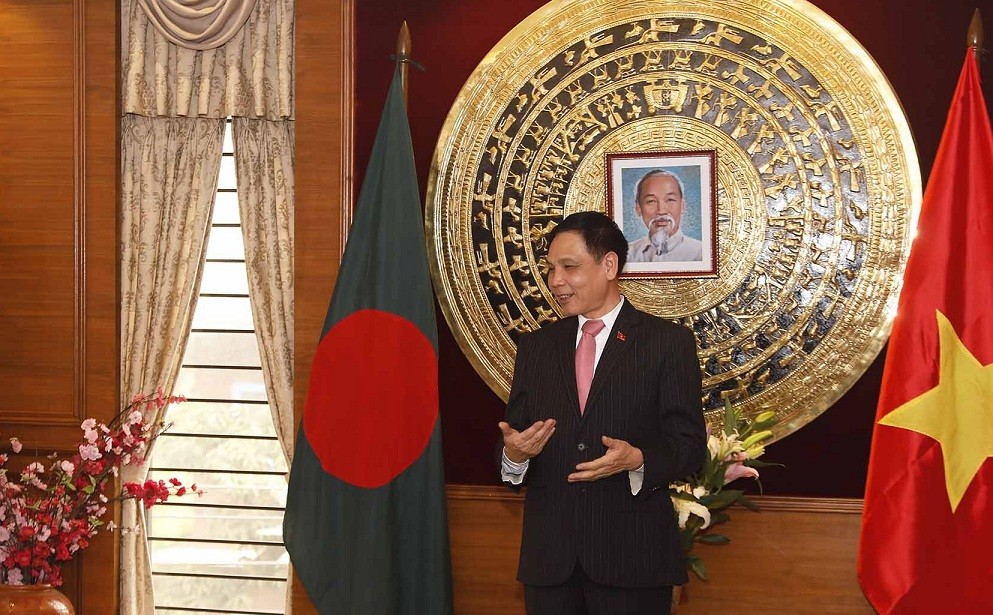 Đại sứ Phạm Việt Chiến. (Nguồn: ĐSQ VN tại Bangladesh)