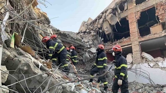 Vietnamese rescue team race to save survivors from quake rubble in Turkey