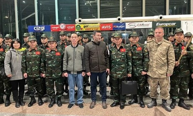 Vietnam People’s Army soldiers join search, rescue efforts in Turkey's Hatay province