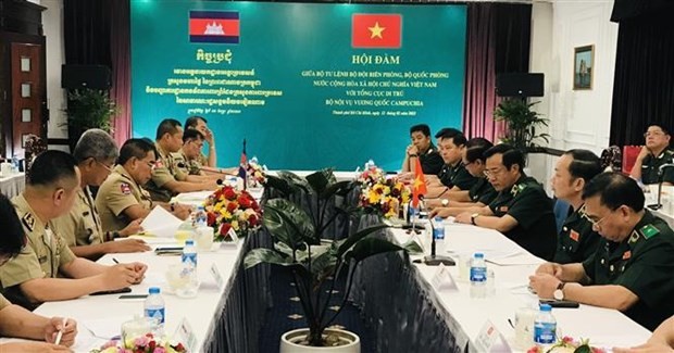 Vietnam, Cambodia Border Guard High Commands held talks, strengthening collaboration