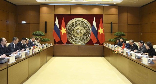 Parliamentary cooperation is one of important pillars in Vietnam-Russia relations